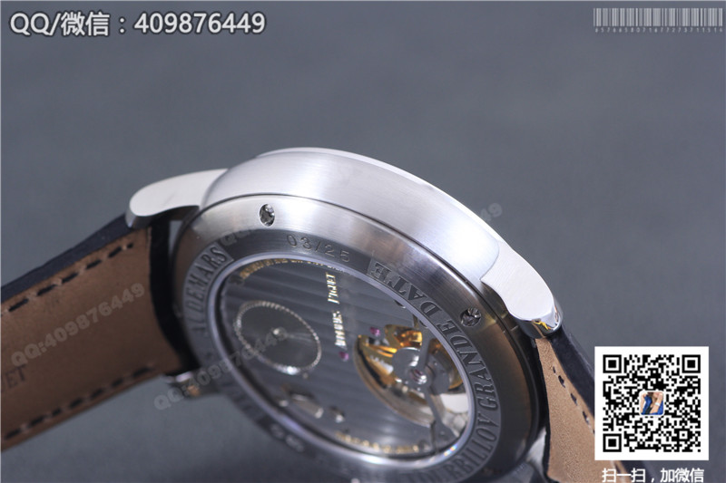 Audemars Piguet Jules Audemars koleksiyonu 26559OR tourbillon mekanik saat paslanmaz çelik kasa gri kadran